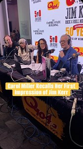 Q104.3 on Instagram: "Carol Miller is Jim Kerr’s *first* radio friend from New York City. Jim had only been here a few weeks when they met at a telethon. Carol gave Jim a ride home and they’ve been friends ever since. #jimkerr50 #jimkerrshow"