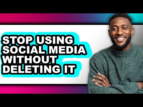 How to Stop Using Social Media Without Deleting It (full Guide)