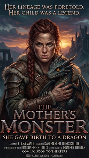 She Gave Birth to a Dragon | The Mothers Monster | Full Fantasy Movie 4K