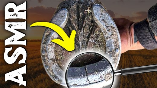 Restoring a rusty horseshoe