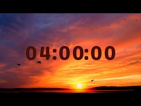 4 Hour Pomodoro Timer | Sunset Focus