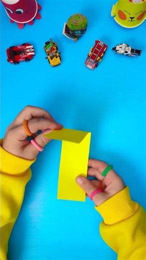 Paper Racing Game 🏁 Easy DIY for Kids #fun