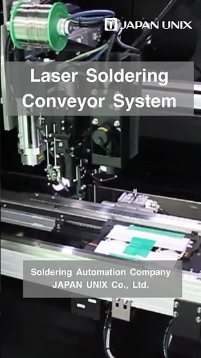 Laser Soldering : conveyor system for full automation line #smartfactory #electronics