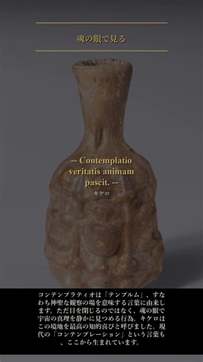 【古典ラテン語】contemplatio（contemplatio）― 瞑想・観照