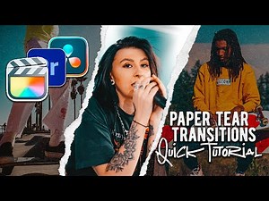 PAPER TEAR TRANSITION // EASY FINAL CUT PRO TUTORIAL