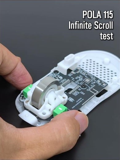 POLA 115 mouse Infinite Scroll test