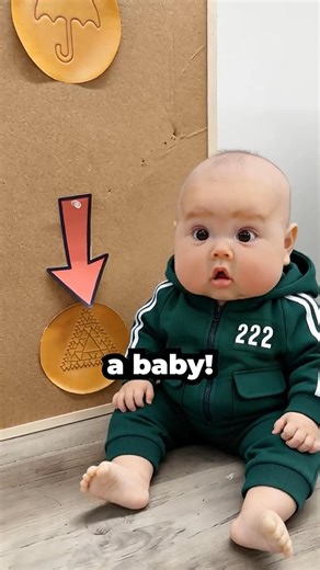 Squid Game Baby vs Cheater 🍪💀 #funnybabyvideos #funny #squidgamchallenge #squidgame