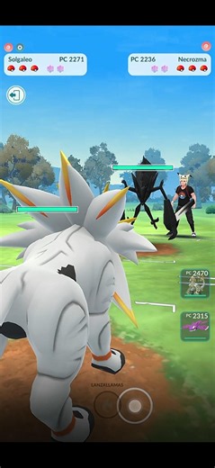 💥Solgaleo Vs Necrozma, PVP Batalla Legendaria en Pokémon Go💥 #Pokemongo #pokémon #short