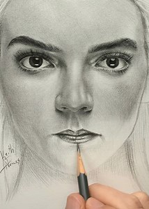 Drawing the lips | Keith Nunes