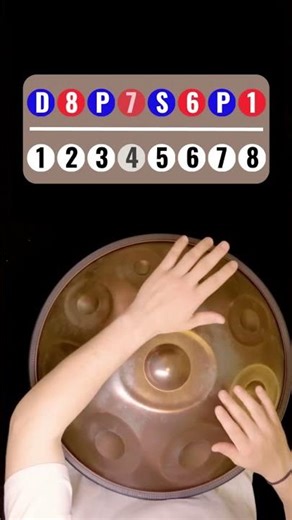 Lesson 3✨New handpan lesson: Master this 8-beat rhythm—level up timing & flow, step by step.