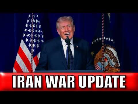 WATCH: President Trump gives update on OPERATION EPIC FURY (Iran War) 🇺🇸