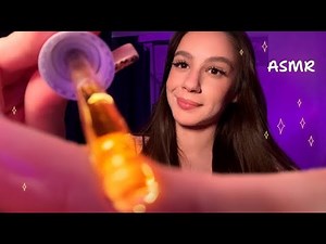 ASMR EYE CLEANING 👀 The best visual triggers for sweet sleep 😴 (mouth sounds, attention, tingles) 🔦