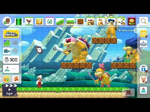 SUPER MARIO MAKER 2 / Editor de niveles de Nintendo Switch | Los Koppalings gigantes / Koopalines