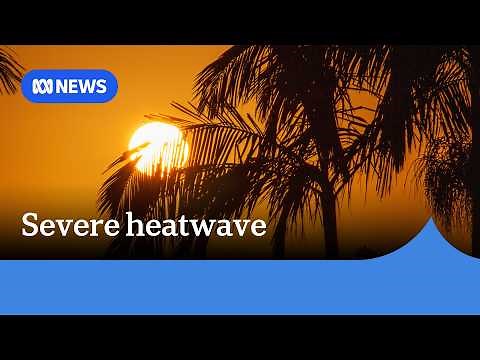 Heatwave hits Queensland ahead of severe storms and potential giant hail | ABC NEWS