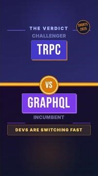 tRPC vs GraphQL: Why Devs Are Switching Fast #Shorts