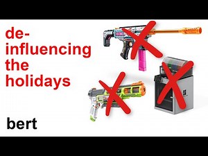 bert: deinfluencing the holidays