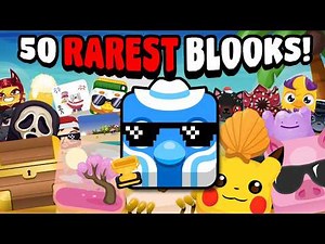 Top 50 Rarest Blooks in Blacket!