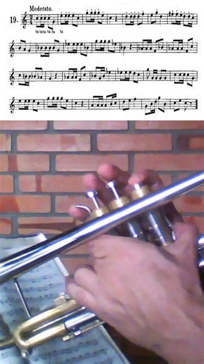 Arban's Complete Conservatory Method for Trumpet - [FIRST STUDIES] / (Rhythmic Figure) 19