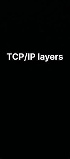 4-Layers of TCP/IP #computernetworks #computerscience #networking