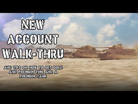 World of Tanks || How to start a new account