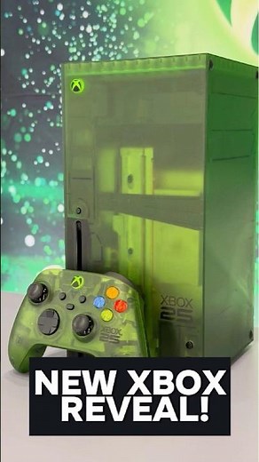 New XBOX 25th Anniversary Console REVEAL!
