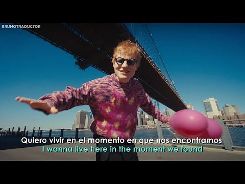 Ed Sheeran - Azizam // Lyrics + Español // Video Oficial