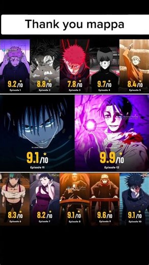 thank you mappa #anime #jujutsukaisen #jinwoo #naruto #toji