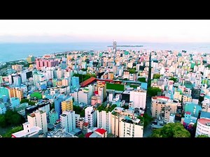 Male City, Maldives 🇲🇻 4K by drone Trave