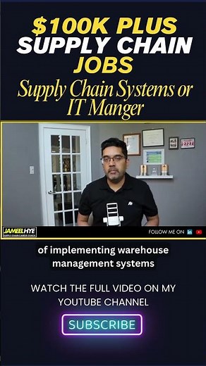 Why Supply Chain IT Managers Make OVER $200K 😱 (WMS, ERP, OMS Goldmine!)