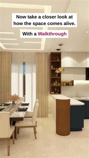 You won't believe how different this space looks #walkthrough #interiordesign