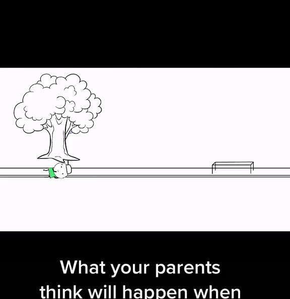 #skate #skateboarding #skatetiktok #animation #funnyvideos😂 | Skating