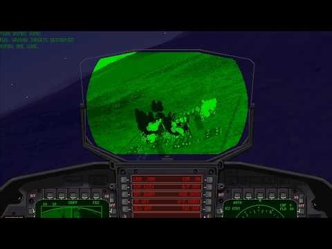 Jane's F-15 (1998) - Iran Campaign: Chemical Weapons Facility Strike