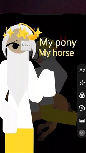 my pony my horse🐎