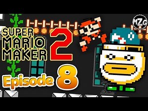 Super Mario Maker 2 Gameplay Walkthrough - Part 8 - Story Mode! Chain Chomp Battle!