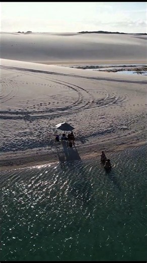 Apenas um fim de tarde nos Lençóis Maranhenses