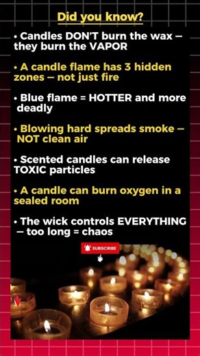 Candle Facts That Will Blow Your Mind 🕯️🔥