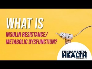What is insulin resistance/metabolic dysfunction?