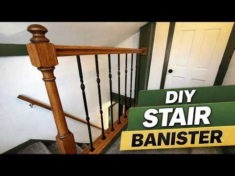 Stair Baluster Remodel | Tools & Materials