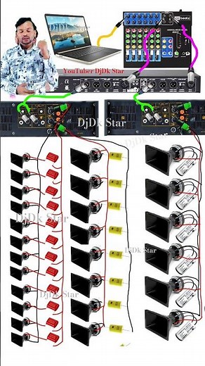 Hf tweeter connection idea's fillter capacitor