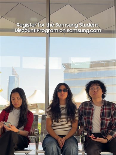 Here’s a hint… smart students know it pays to look ahead, especially when it comes to tech. 🎓 With Samsung Student Discount Program, you can stay equipped, productive, and inspired without overspending. Check your eligibility and upgrade the smart way on samsung.com ✨ #SamsungStudentDiscountProgram