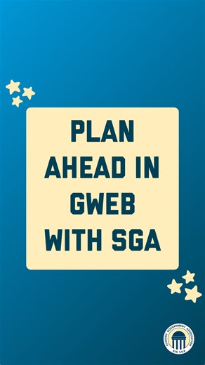 GW Student Government Association on Instagram: "It’s almost time to register for classes for Spring 2026! Save yourself the stress by using the Plan Ahead tool to explore courses and build your ideal class schedule before registration opens. Watch this video to see how to use Plan Ahead!"