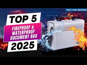 Top 5 Best Fireproof and Waterproof Document Bags 2025 | Ultimate Paper Protection