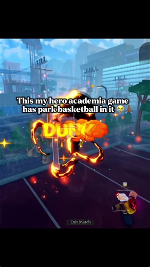 This mha game has better basketball then most basketball games #mha #robloxbasketball #robloxanime #roblox #robloxfyp