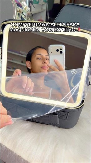 Great find: makeup case with LED mirror 😍 #shoppinghaul #bargainfinds •Ad