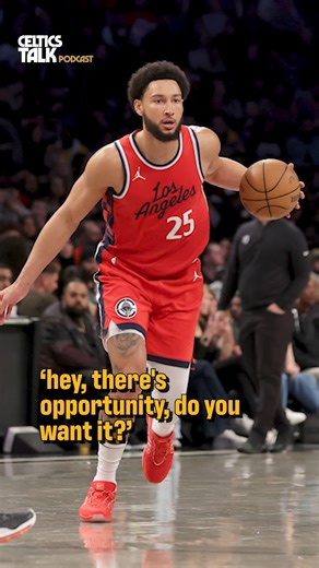 "The other part of me says, this is why the Celtics have to take random swings" 🔊 Ben Simmons to Boston? Chris Forsberg and Brian Robb debate that and more on a new episode of the Celtics Talk podcast ☘️ 🎧: https://celtics-talk.simplecast.com/episodes/smart-simmons-and-summer-league-overreactions 📺 : https://youtu.be/fb46VTMugec | NBC Sports Boston