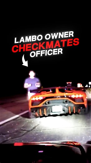 Cop Gets Owned By Lambo Guy
