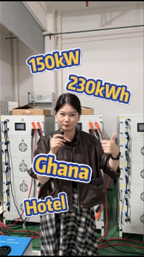 150kw 230kwh solar system work for Ghana hotel #solarenergy | Mars Solar Power System Manufacturer