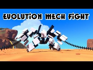 Evolution with mechs in trailmakers