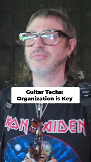 Guitar Tech Organization Tips for Successful Gigs