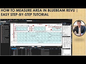 How to Measure Area in Bluebeam Revu | Easy Step-by-Step Tutorial